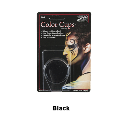 Mehron Color Cups FX Makeup Black (CCC-B)  