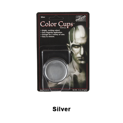 Mehron Color Cups FX Makeup Silver (CCC-S)  