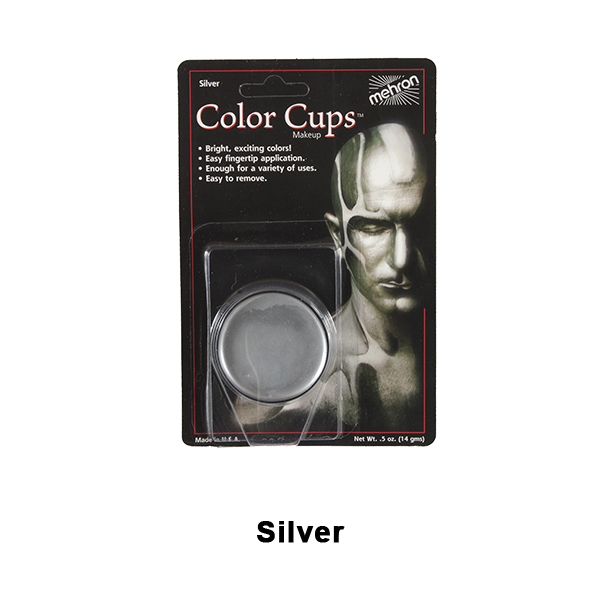Mehron Color Cups FX Makeup Silver (CCC-S)  
