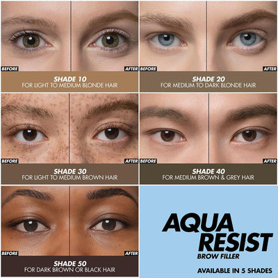 Make Up For Ever Aqua Resist Brow Filler Eyebrows   