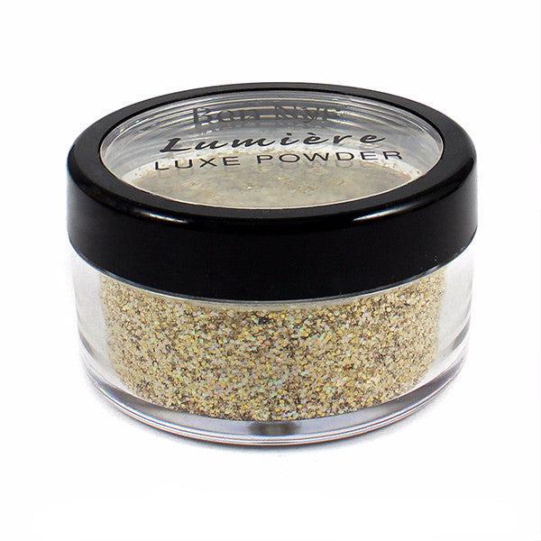 Ben Nye Lumiere Luxe Sparkle Powder Pigment Iced Gold (LXS-2)  