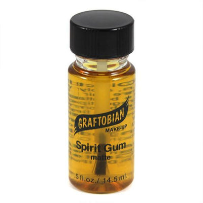 Graftobian Spirit Gum Adhesive 0.5oz Bottle w/ Brush (88532)  