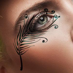 European Body Art Airbrush Makeup Stencils Stencils Feather (FA0048)  