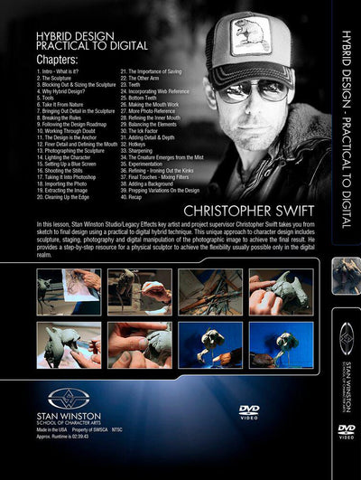 Stan Winston Studio Hybrid Character Design - Practical To Digital (DVD) SFX Videos   