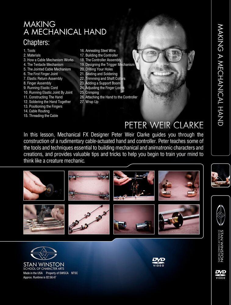Stan Winston Studio Making A Mechanical Hand (DVD) SFX Videos   