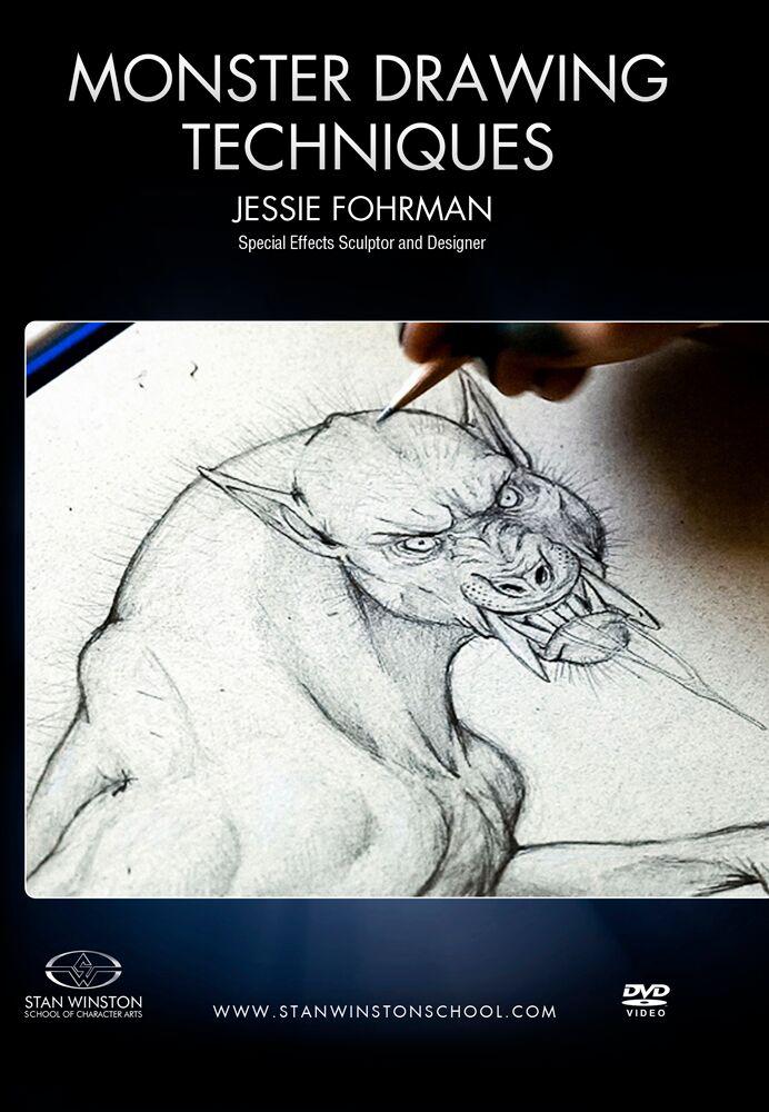 Stan Winston Studio Monster Drawing Techniques - How To Draw Werewolf ...