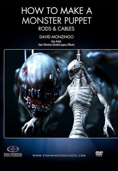 Stan Winston Studio How To Make A Monster Puppet - Rods & Cables (DVD) SFX Videos   