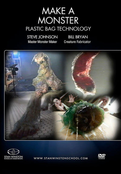 Stan Winston Studio Make A Monster - Plastic Bag Technology (DVD) SFX Videos   
