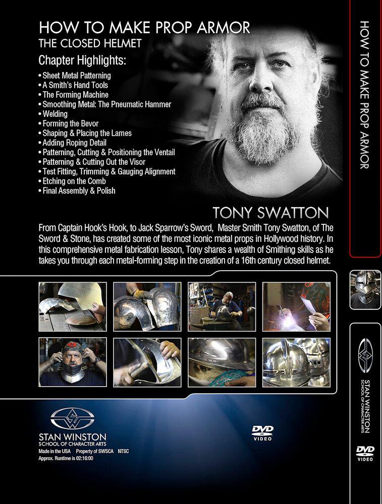 Stan Winston Studio How To Make Prop Armor (DVD) SFX Videos   