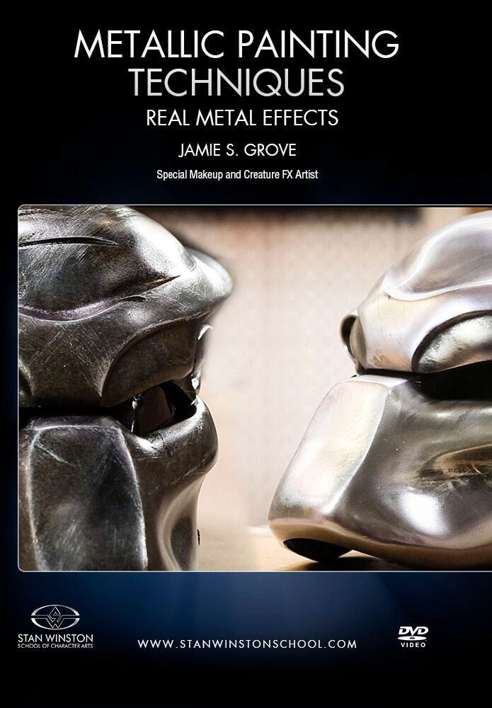 Stan Winston Studio Metallic Painting Techniques - Real Metal Effects (Predator) (DVD) SFX Videos   