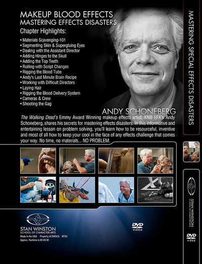 Stan Winston Studio Mastering Special Effects Disasters - Explode a Head (DVD) SFX Videos   