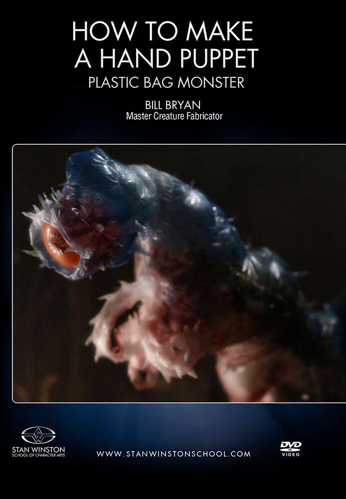 Stan Winston Studio How To Make A Hand Puppet - Plastic Bag Monster (DVD) SFX Videos   