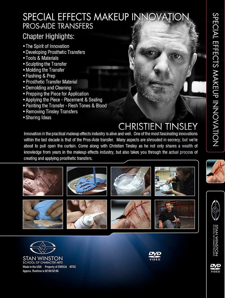 Stan Winston Studio Special Effects Makeup Innovation - Pros-Aide Transfers (DVD) SFX Videos   