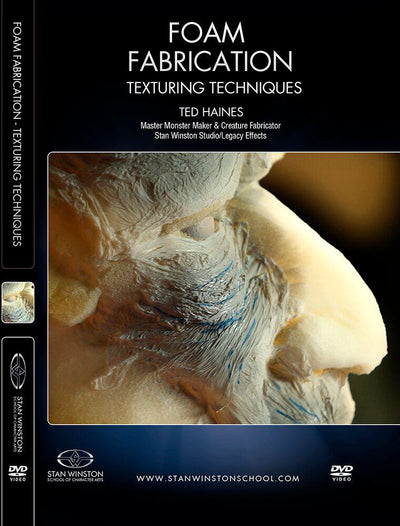 Stan Winston Studio Foam Fabrication - Texturing Techniques (DVD) SFX Videos   