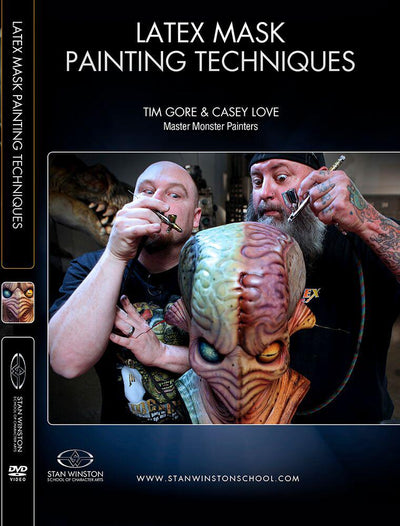 Stan Winston Studio Latex Mask Painting Techniques (DVD) SFX Videos   