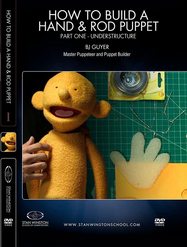 Stan Winston Studio How to Build a Hand & Rod Puppet (DVD) SFX Videos Part 1 - Understructure  