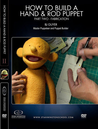 Stan Winston Studio How to Build a Hand & Rod Puppet (DVD) SFX Videos Part 2 - Fabrication  