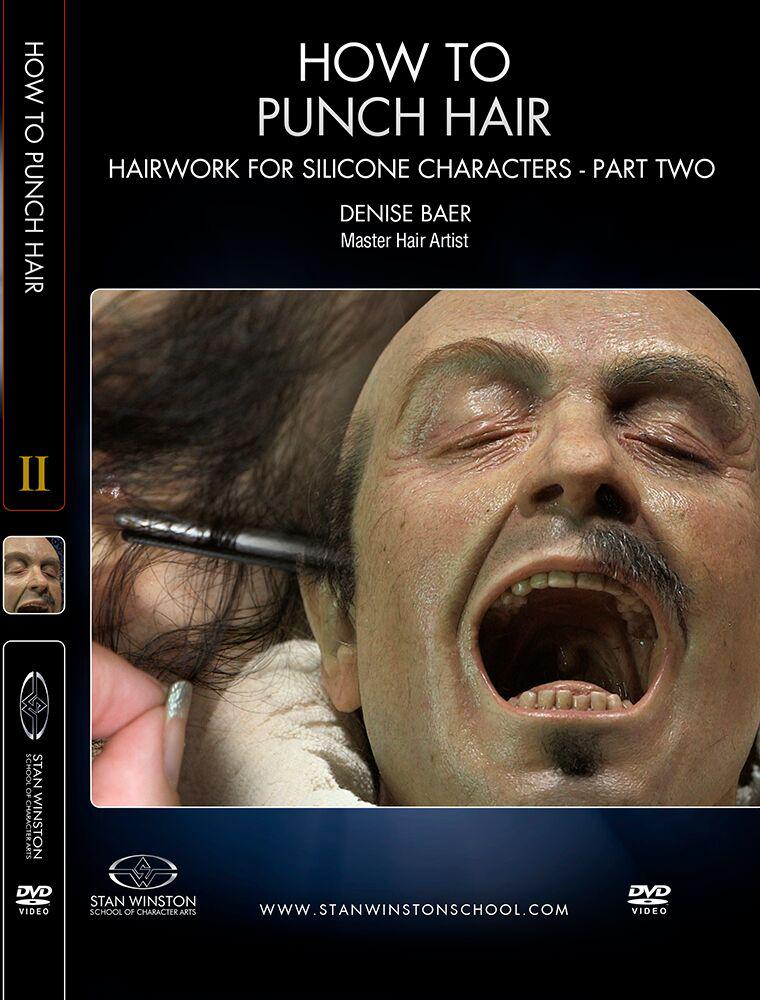 Stan Winston Studio How To Punch Hair (DVD) SFX Videos Part 2  