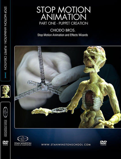 Stan Winston Studio Stop Motion Animation (DVD) SFX Videos Part 1 - Puppet Creation  