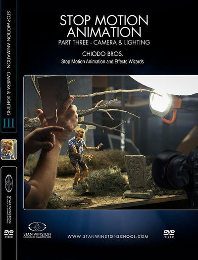 Stan Winston Studio Stop Motion Animation (DVD) SFX Videos Part 3 - Camera, Lighting & Software  