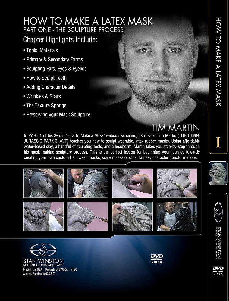 Stan Winston Studio How to Make a Latex Rubber Mask (DVD) SFX Videos   