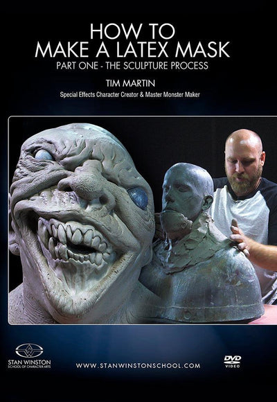 Stan Winston Studio How to Make a Latex Rubber Mask (DVD) SFX Videos Part 1  