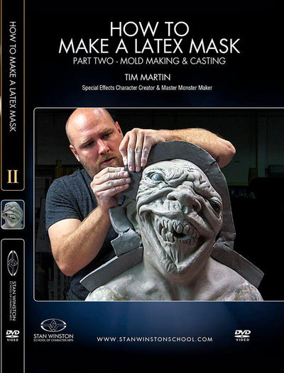 Stan Winston Studio How to Make a Latex Rubber Mask (DVD) SFX Videos Part 2  