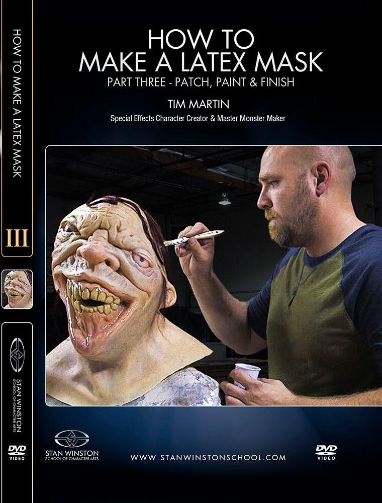 Stan Winston Studio How to Make a Latex Rubber Mask (DVD) SFX Videos Part 3  