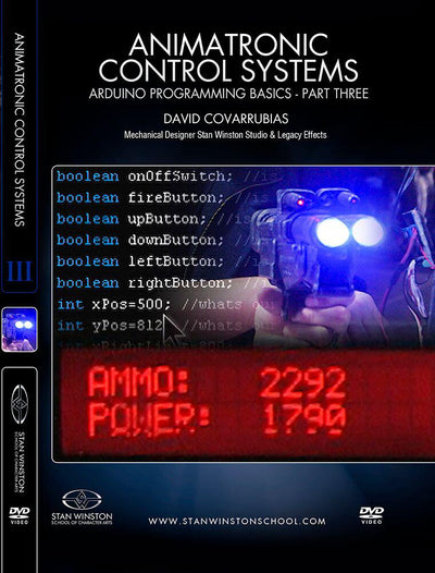 Stan Winston Studio Animatronic Control Systems - Arduino Programming Basics (DVD) SFX Videos Part 3  