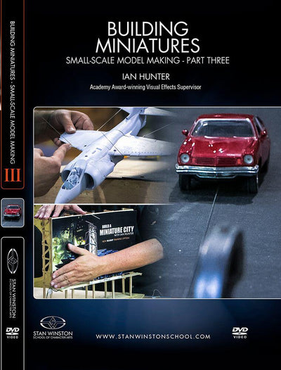 Stan Winston Studio Building Miniatures Small-Scale Model Making (DVD) SFX Videos Part 3  