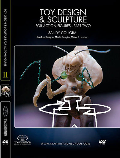Stan Winston Studio Toy Design & Sculpture for Action Figures & Collectibles (DVD) SFX Videos Part 2  