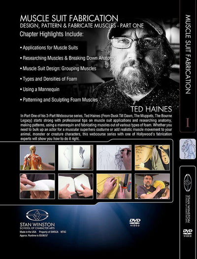 Stan Winston Studio Muscle Suit Fabrication (DVD) SFX Videos   