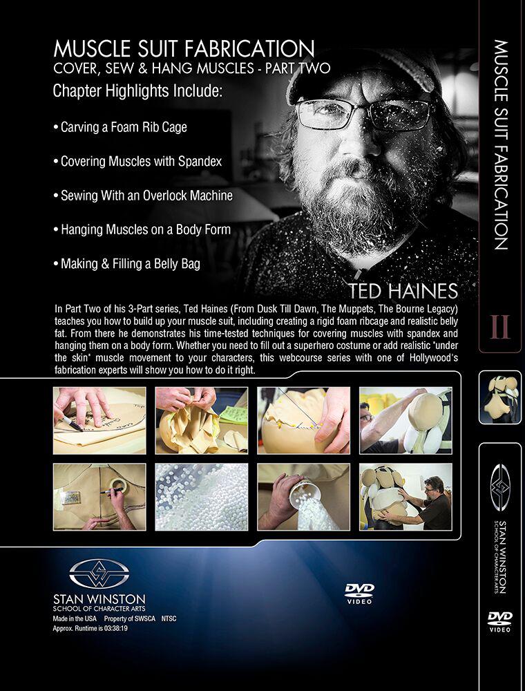 Stan Winston Studio Muscle Suit Fabrication (DVD) SFX Videos   
