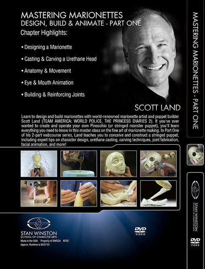 Stan Winston Studio Mastering Marionettes (DVD) SFX Videos   