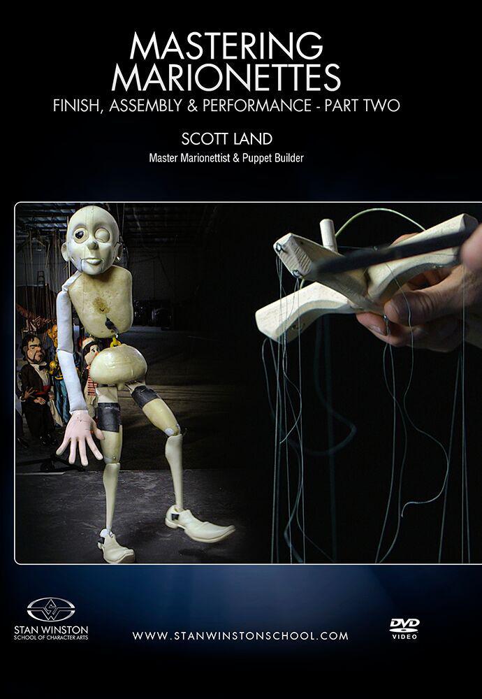 Stan Winston Studio Mastering Marionettes (DVD) SFX Videos Part 2 - Finish, Assembly & Performance  