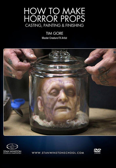 Stan Winston Studio How to Make Horror Props Casting, Painting, and Finishing (DVD) SFX Videos   