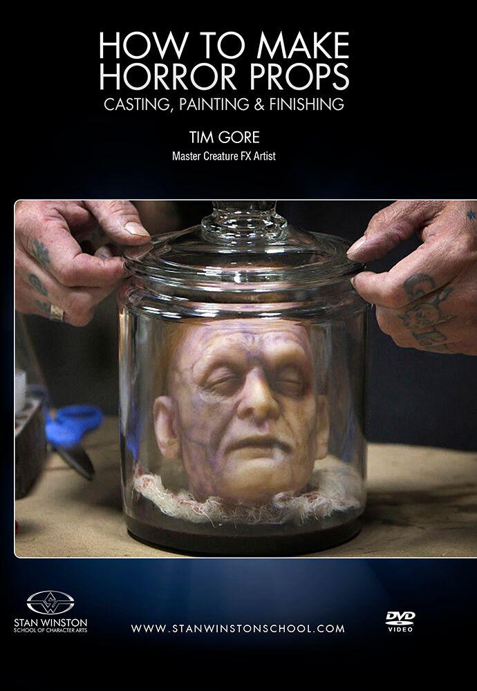 Stan Winston Studio How to Make Horror Props Casting, Painting, and Finishing (DVD) SFX Videos   