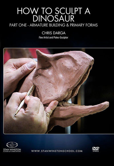 Stan Winston Studio How to Sculpt a Dinosaur (DVD) SFX Videos Part 1 - Armature Building & Sculpting Primary Forms  