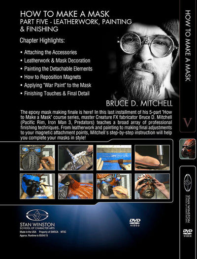 Stan Winston Studio How To Make A Mask (DVD) SFX Videos   