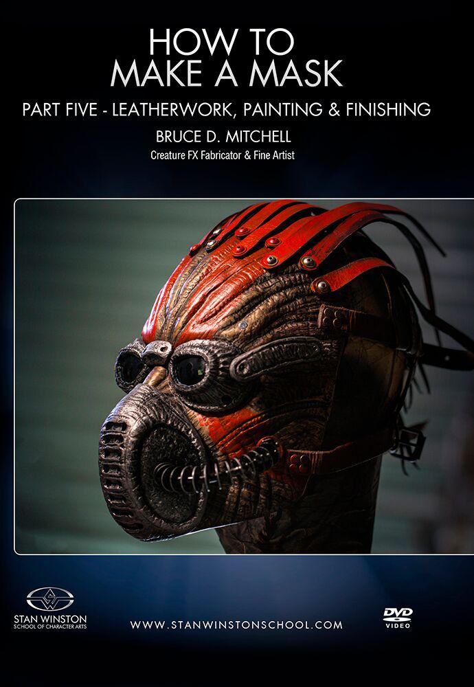 Stan Winston Studio How To Make A Mask (DVD) SFX Videos Part 5  