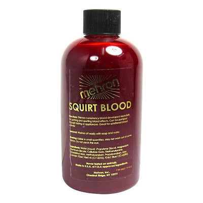 Mehron Performance Squirt Blood Blood 9 oz Bright Arterial (150-9)  