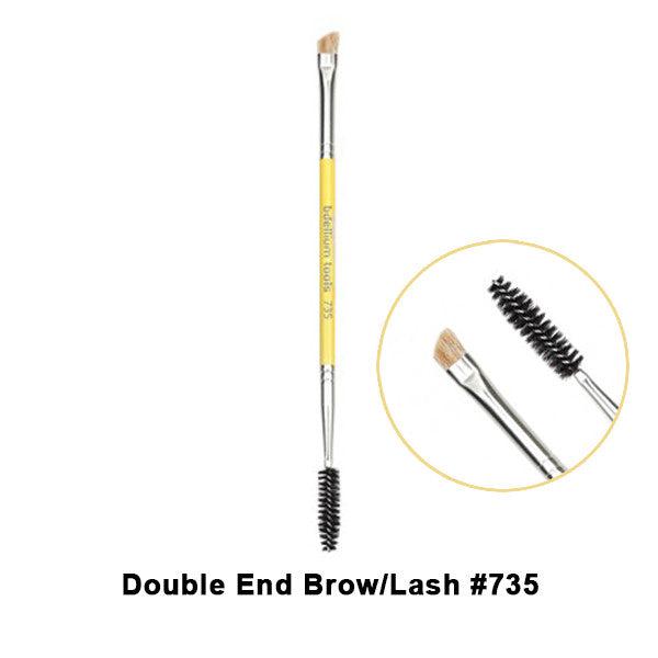 Bdellium Tools Studio Line Brushes for Eyes Eye Brushes 735 Double End Brow Lash (Studio)  