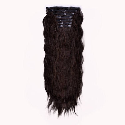 Insert Name Here Xtra Inches Extension Hair Extensions Black Brown (Deepest Cool Brown)  