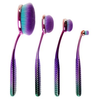 Royal and Langnickel MODA Prismatic 4pc Face Perfecting Kit Brush Sets   