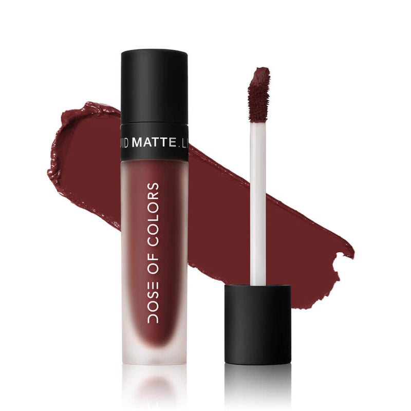 Dose of Colors Liquid Matte Lipstick Liquid Lipstick Brick (LML304)  