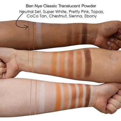 Ben Nye Chestnut Classic Translucent Face Powder Loose Powder   