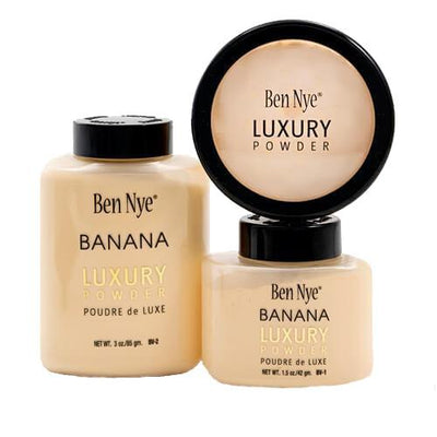 Ben Nye Banana Powder Dome Jar .92oz / 26g Authentic New Sealed