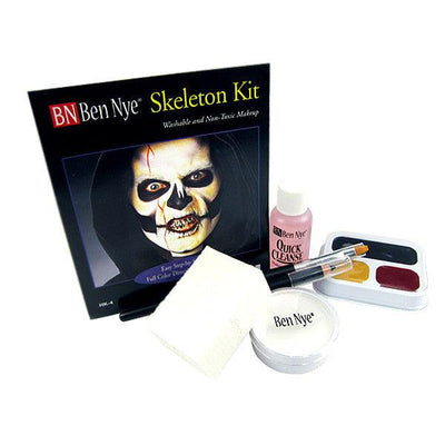 Skygge At vindruer Skeleton Face Makeup for Halloween – Camera Ready Cosmetics