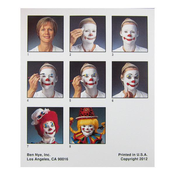 classic clown makeup