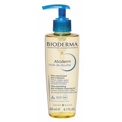 Bioderma Atoderm Shower Oil Body Wash 6.7 fl oz / 200ml  